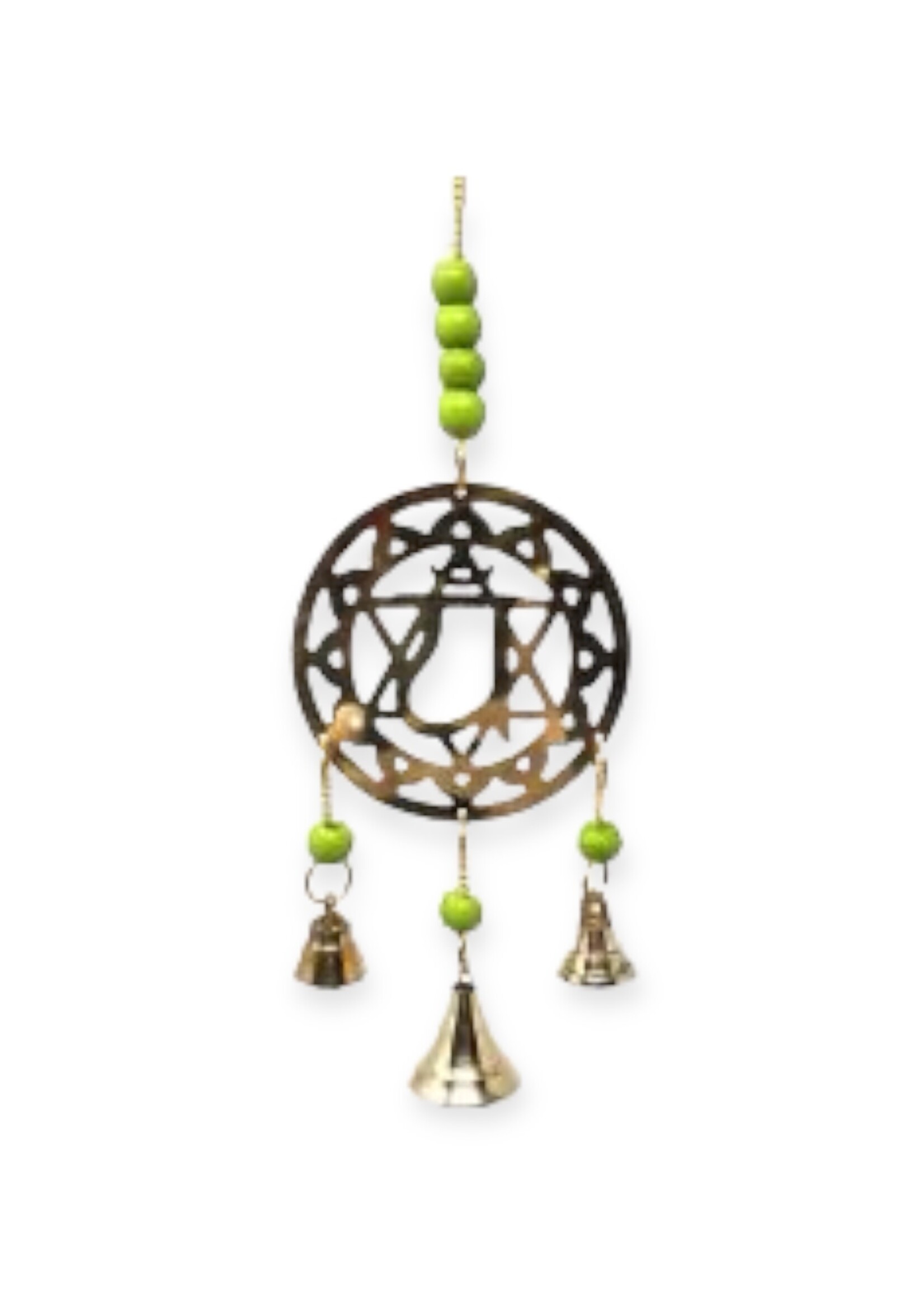 Heart Chakra Brass Windchime