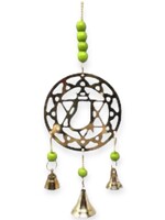 Heart Chakra Brass Windchime