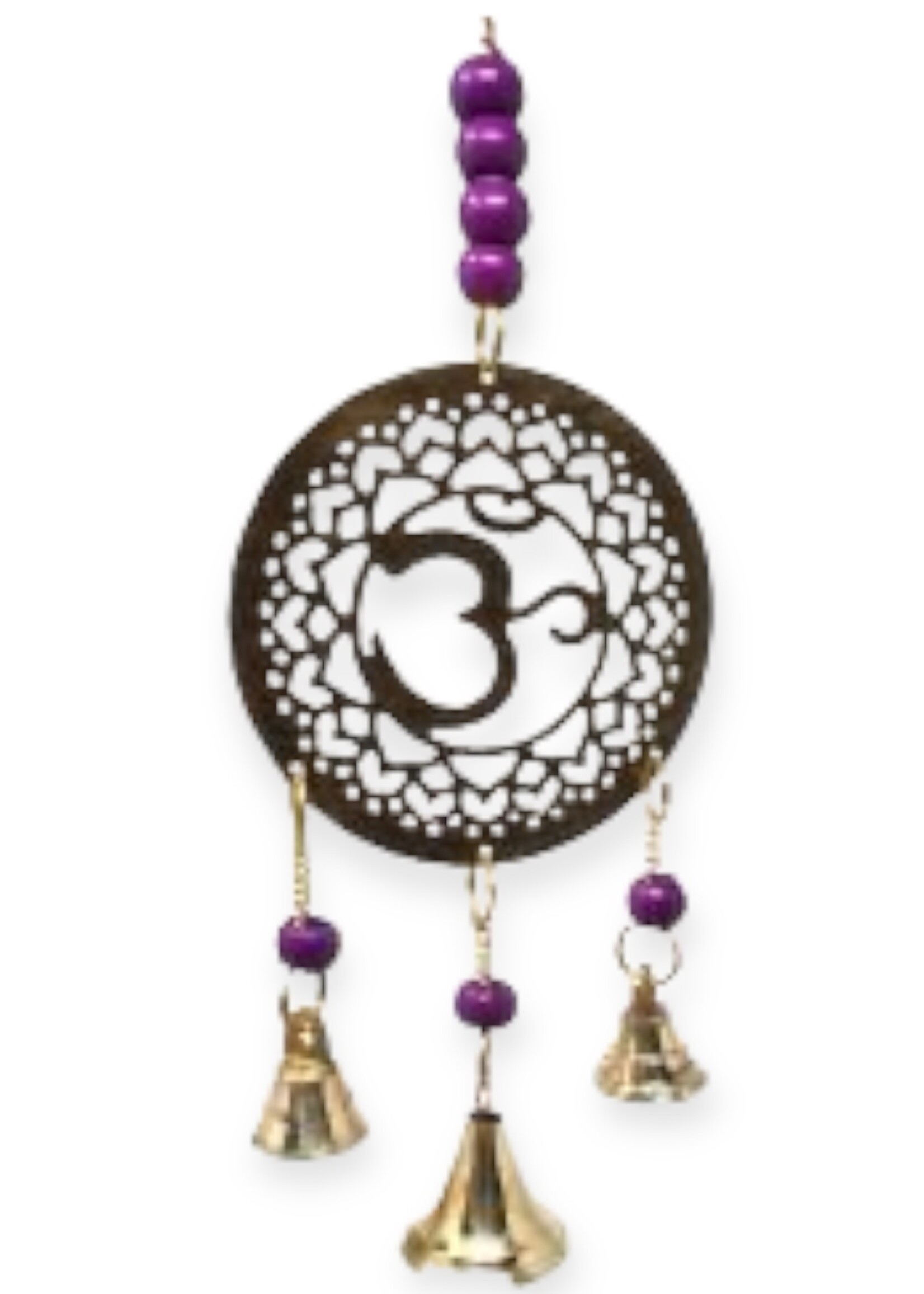 Crown Chakra Brass Windchime