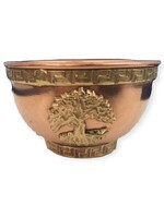 Tree Of Life Copper Offering Bowl
