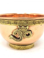 Om Copper Offering Bowl