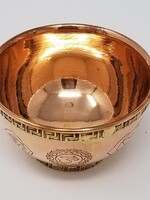 7 Chakra Symbol Copper Offering Bowl