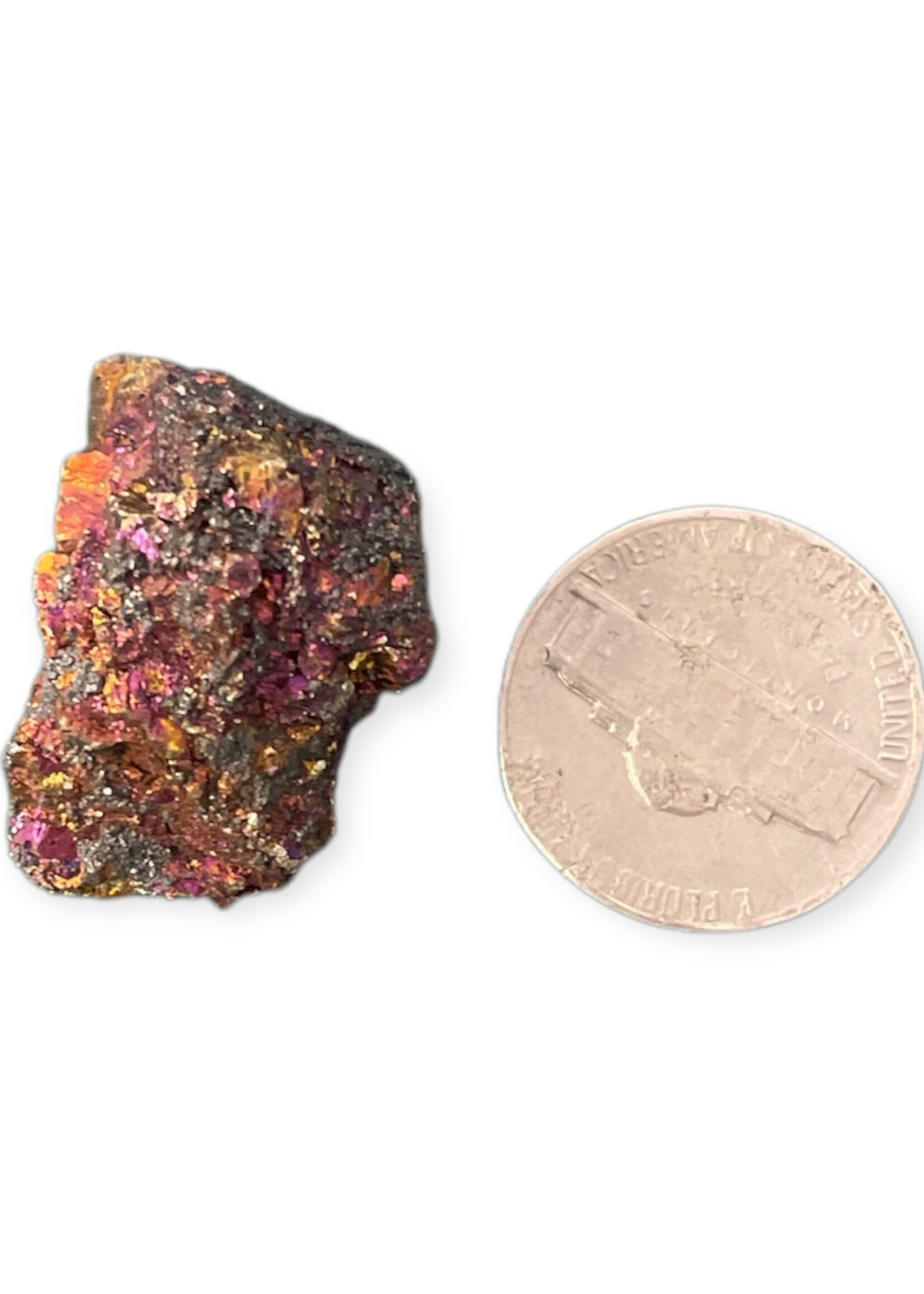 Chalcopyrite - Raw Tumbled Stone