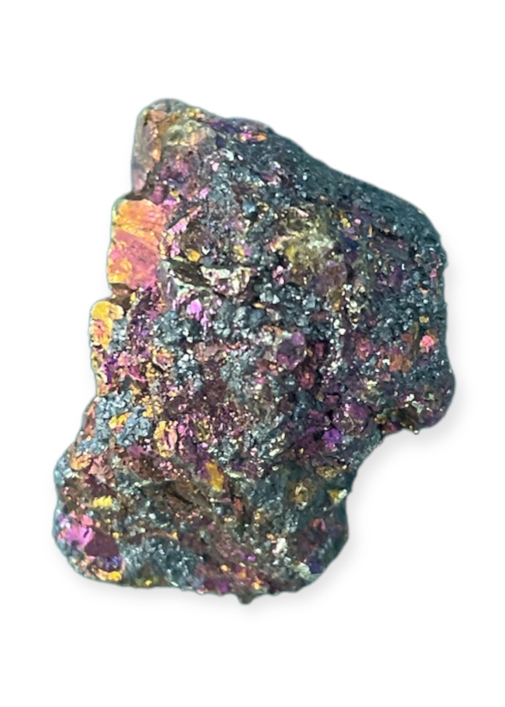 Chalcopyrite - Raw Tumbled Stone