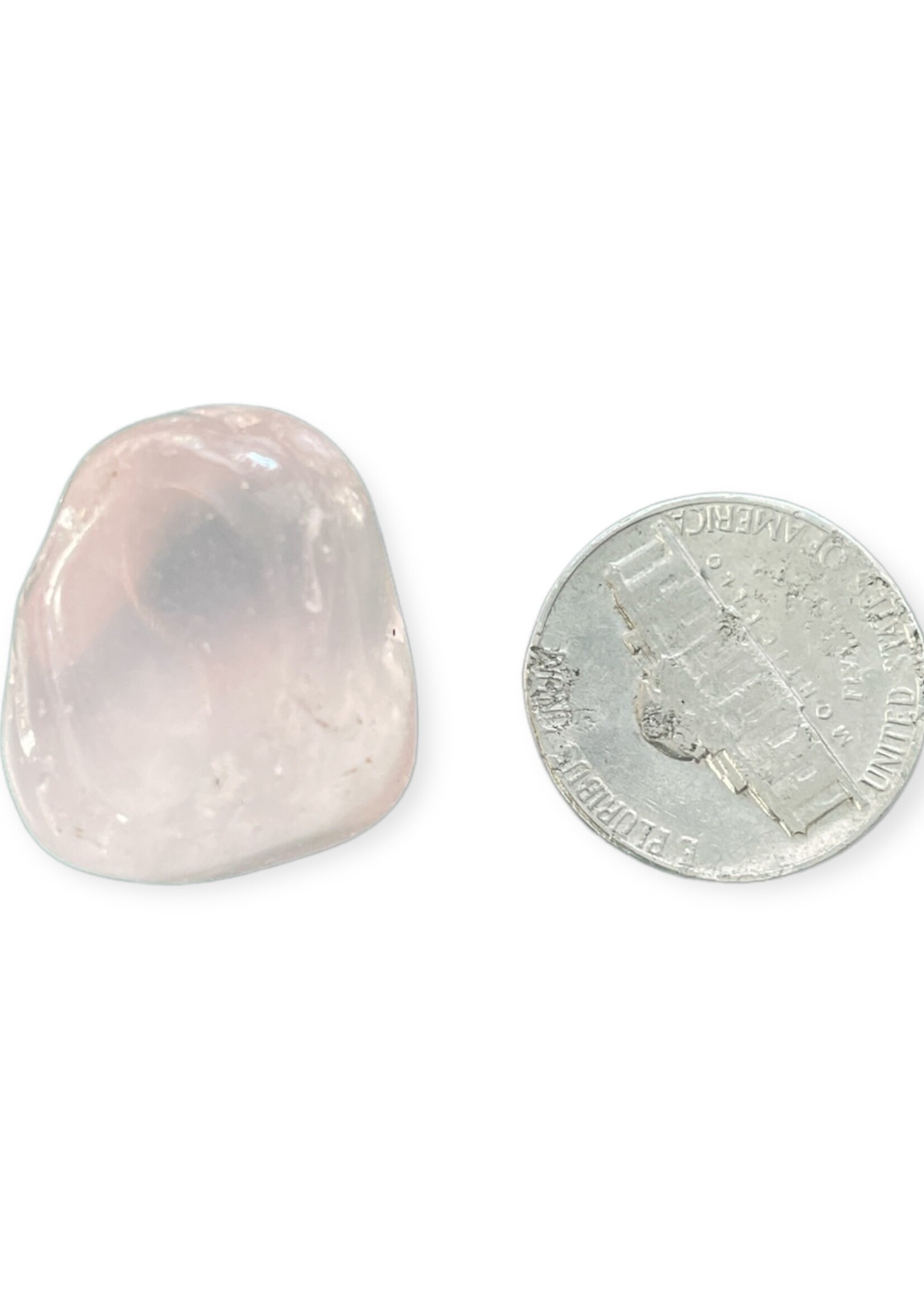 Pink Girasol Quartz Tumbled Stone