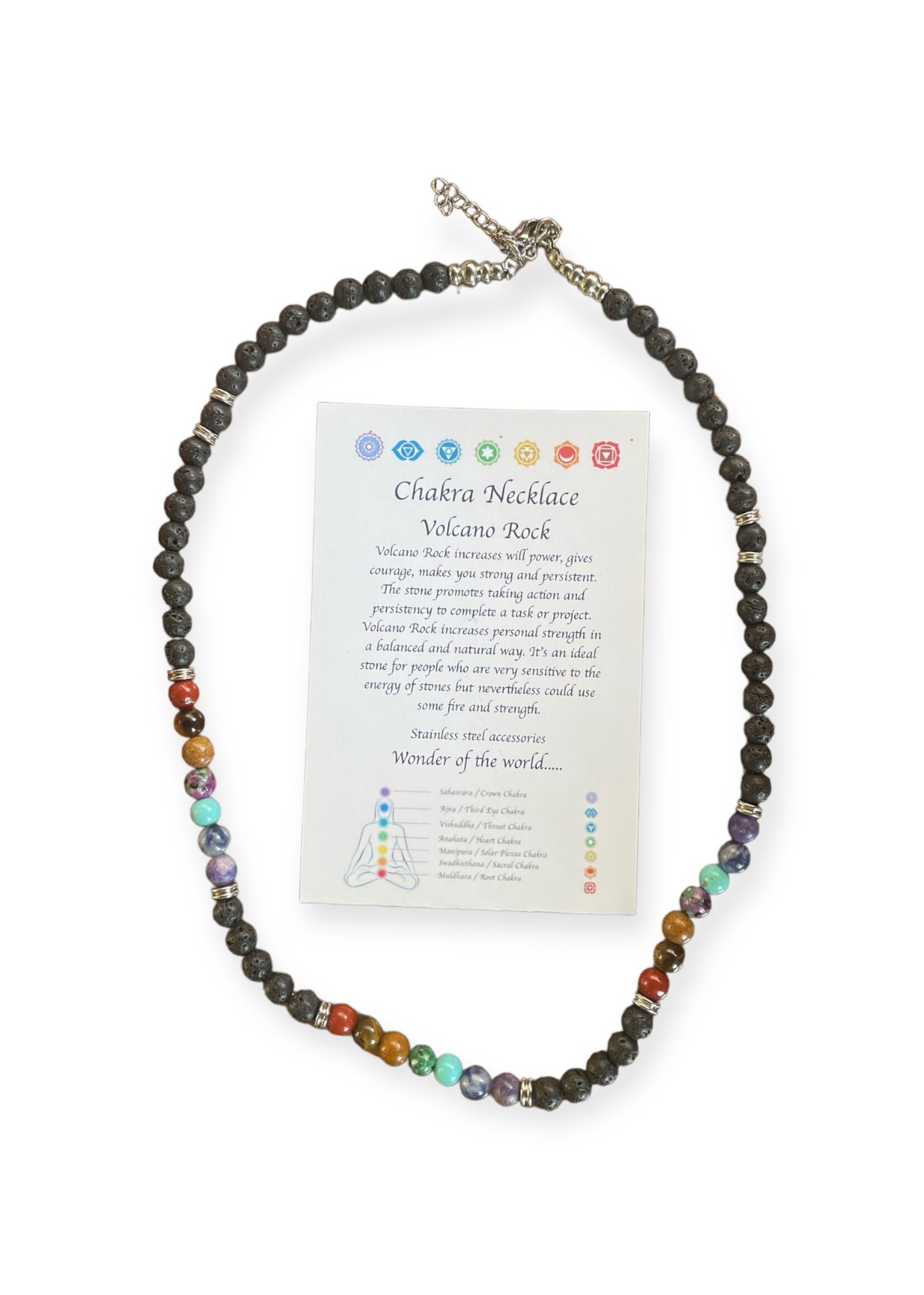 Chakra Necklace w/ Chakra Stone Set