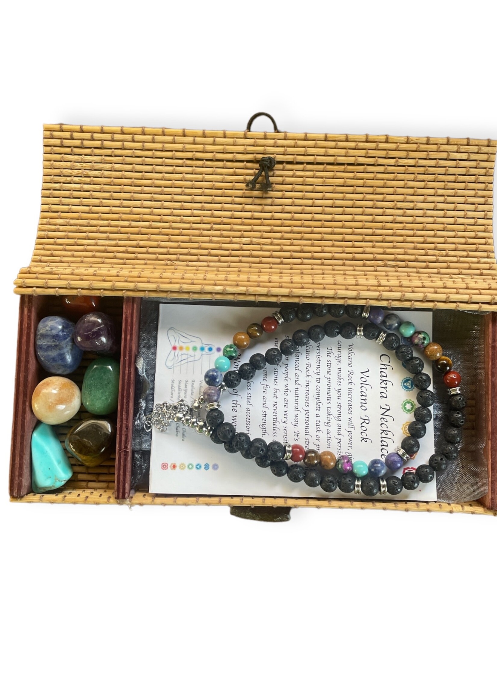 Chakra Necklace w/ Chakra Stone Set