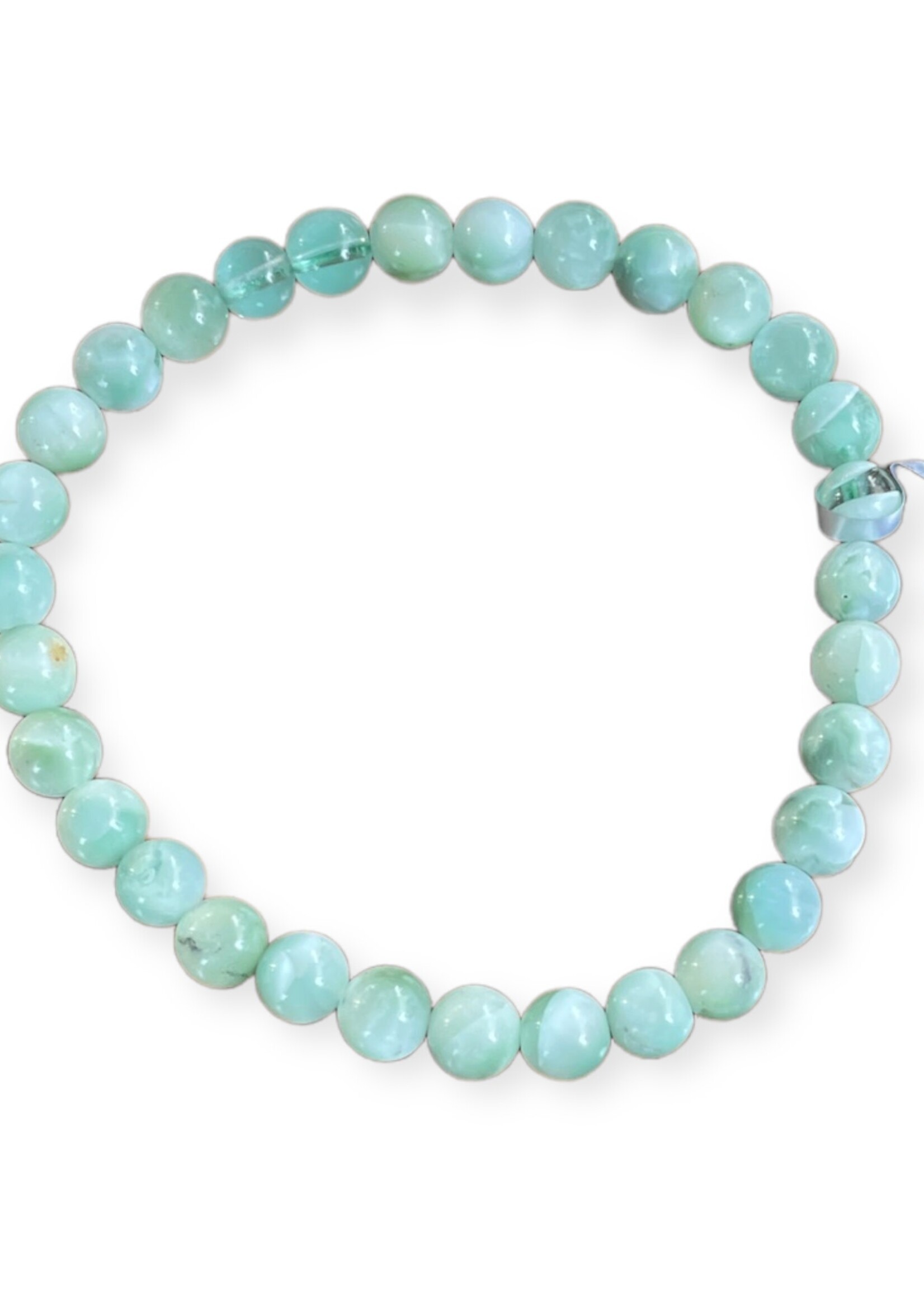 Green Angel Larimar Bracelet 6mm