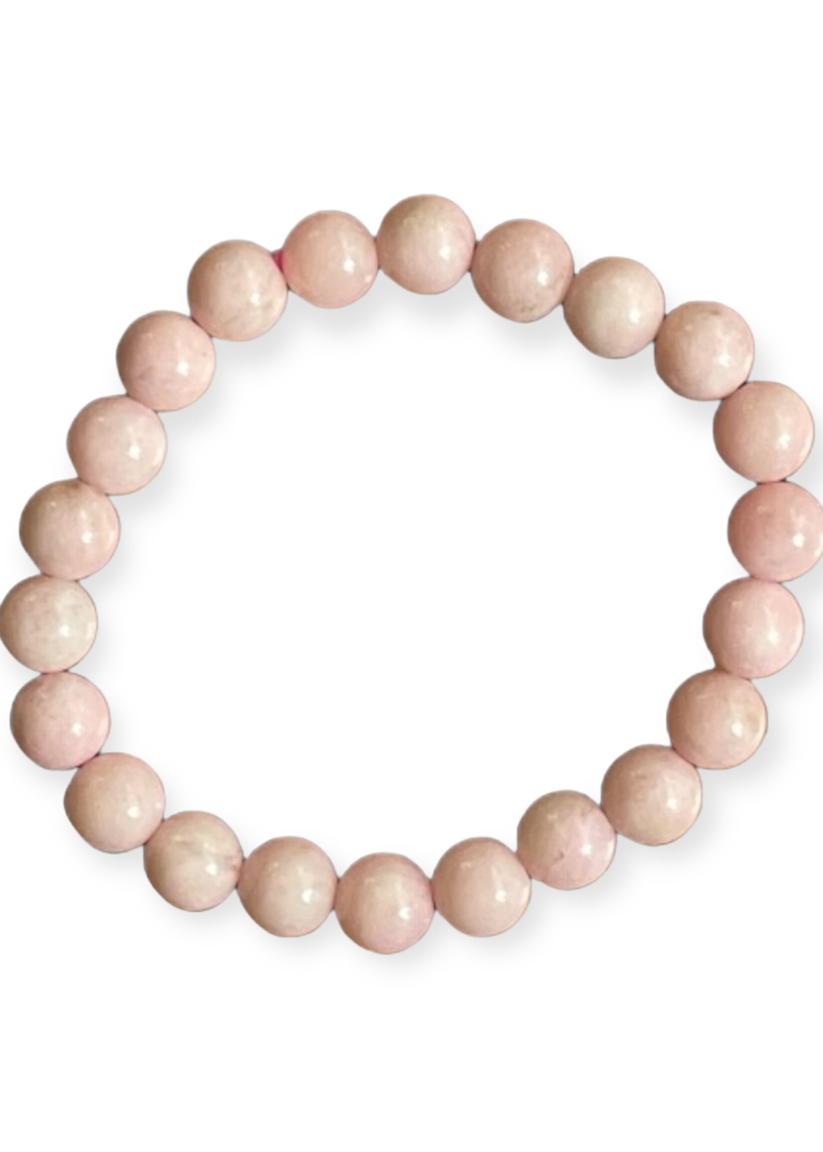 Pink Clinozoisite Bracelet 8-10mm