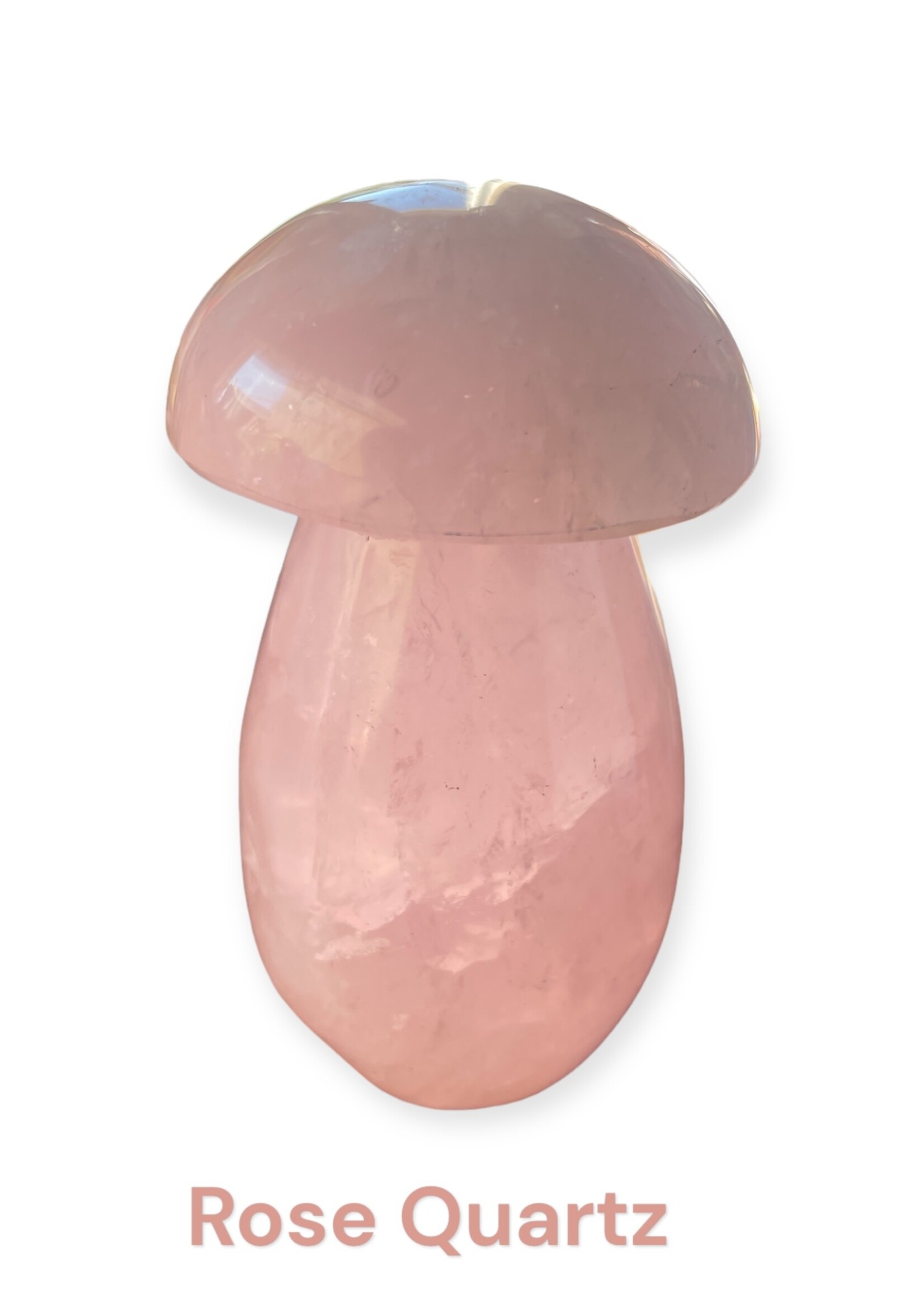 Rose Quartz Mushroom