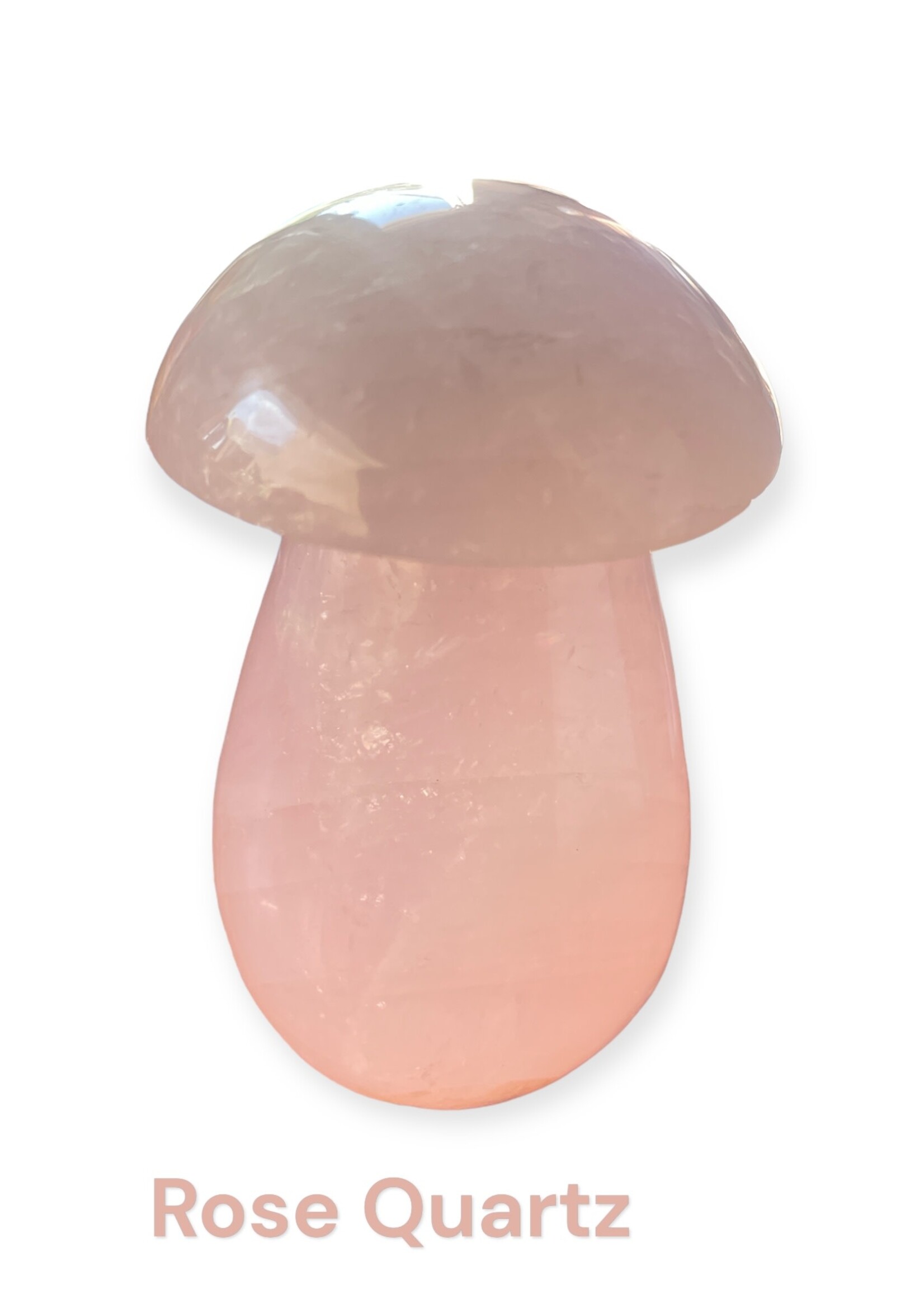 Rose Quartz Mushroom