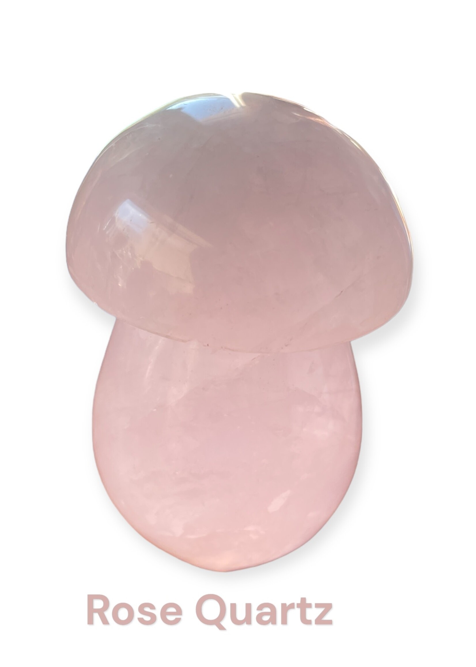 Rose Quartz Mushroom