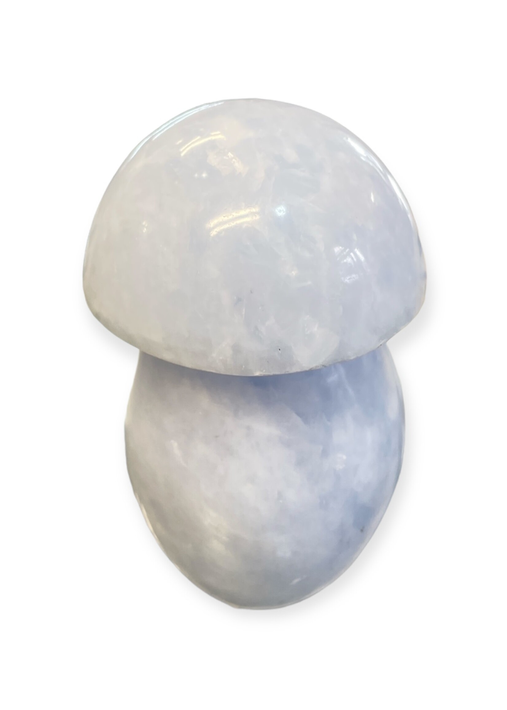 Blue Calcite Mushroom