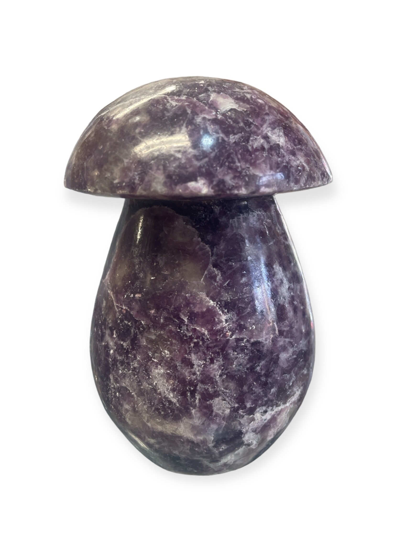 Lepidolite Crystal Mushroom