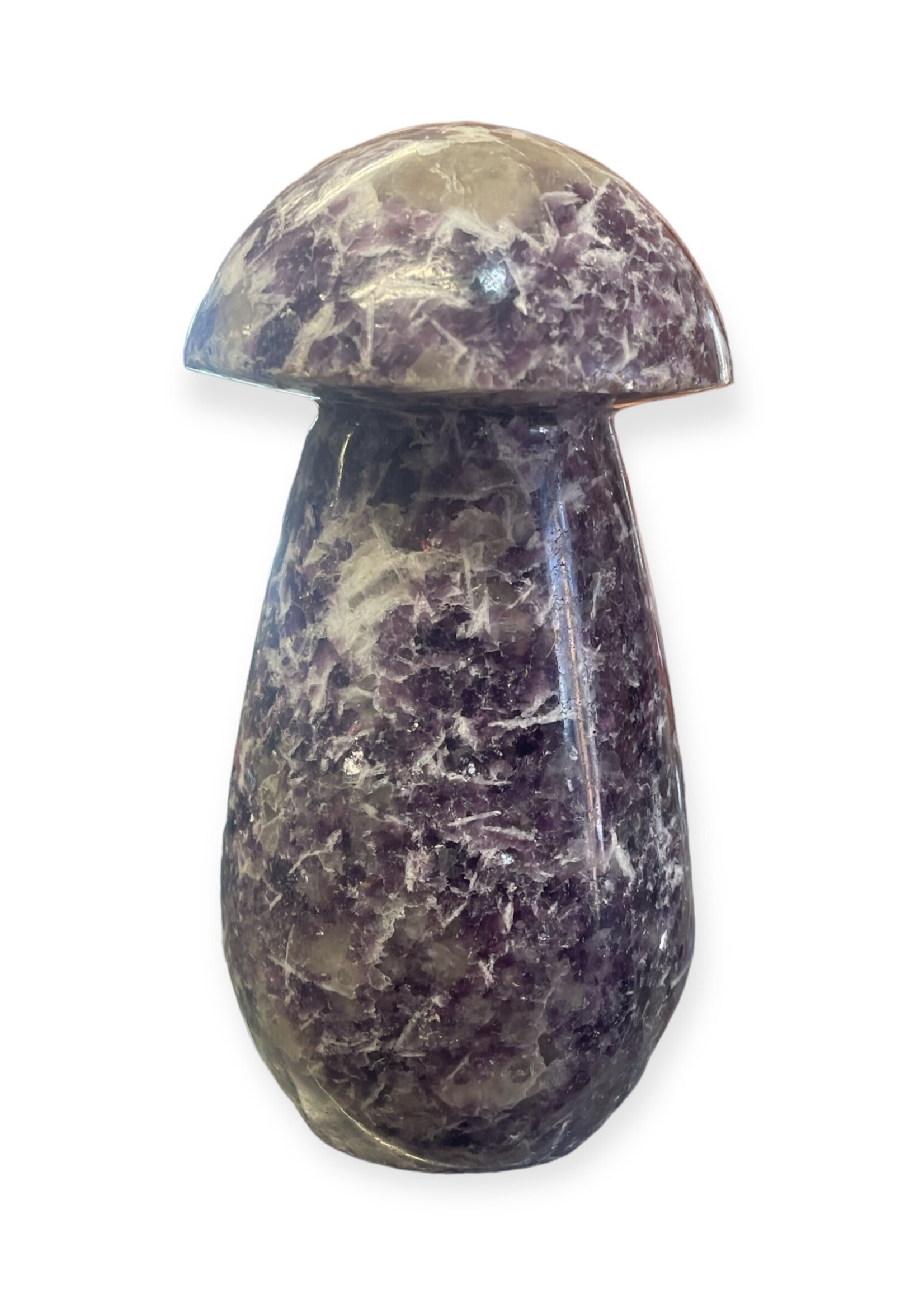 Lepidolite Crystal Mushroom