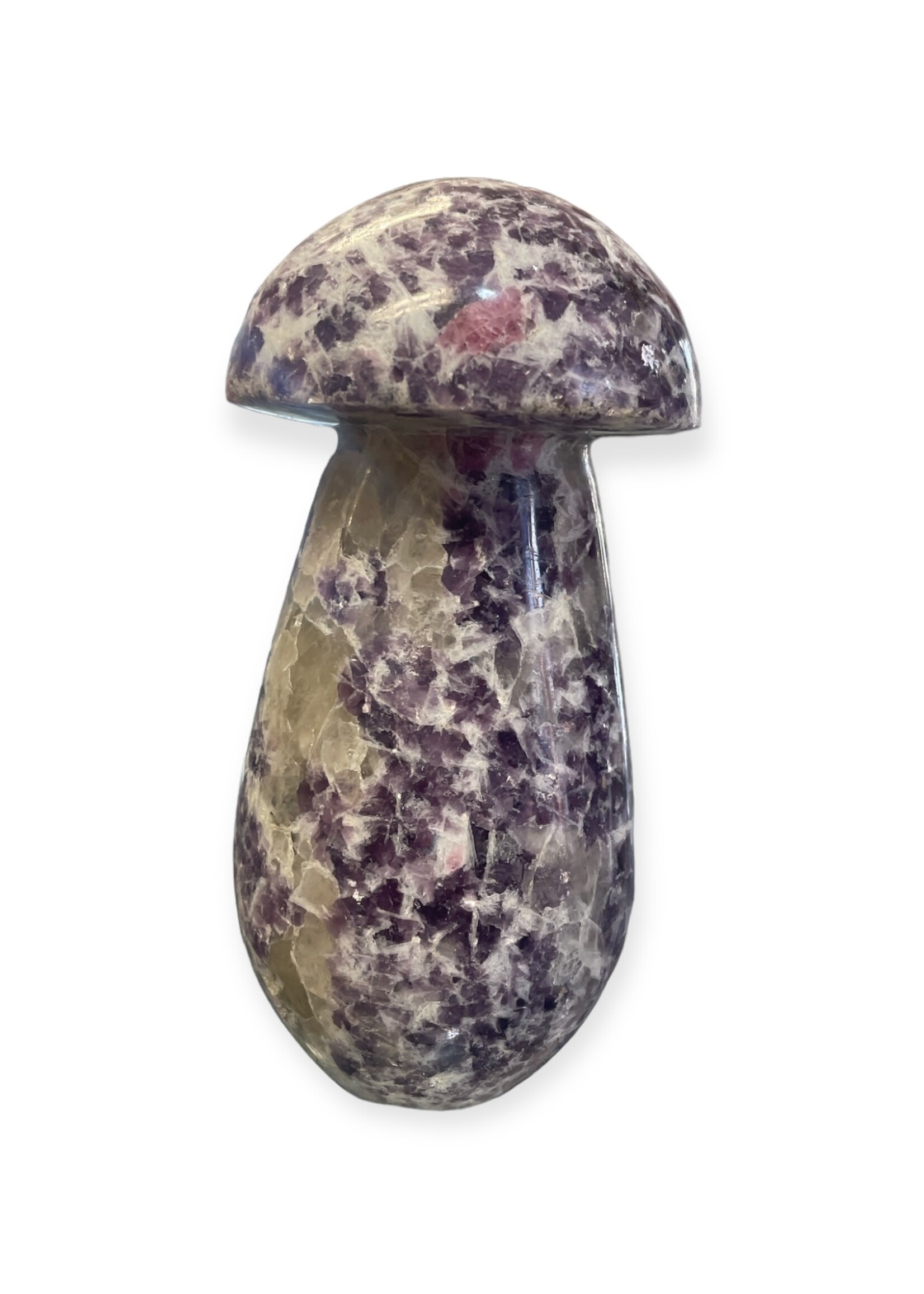 Lepidolite Crystal Mushroom