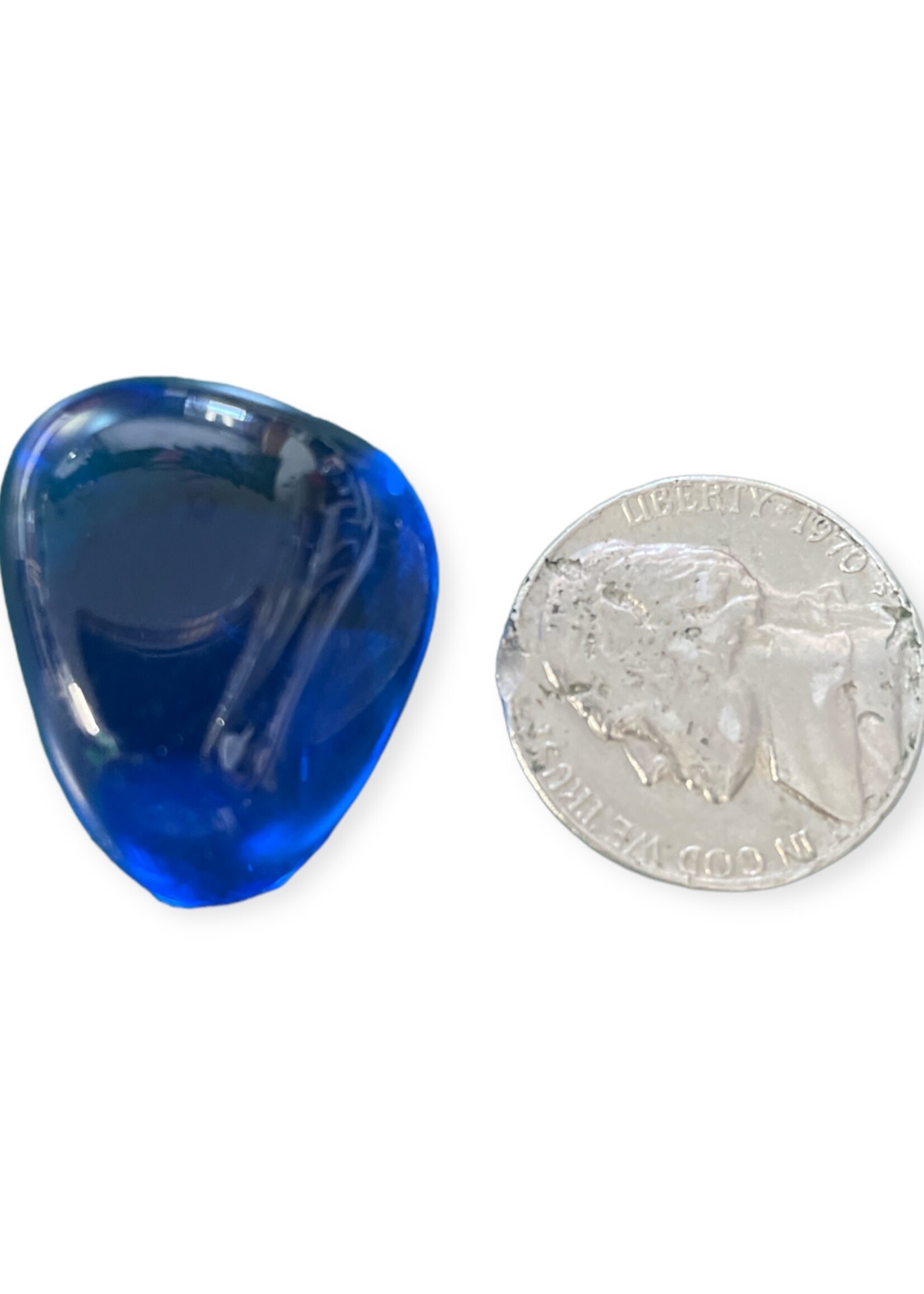 Indigo Obsidian Tumbled Stone