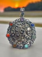 Sun & Moon Chakra Pendant