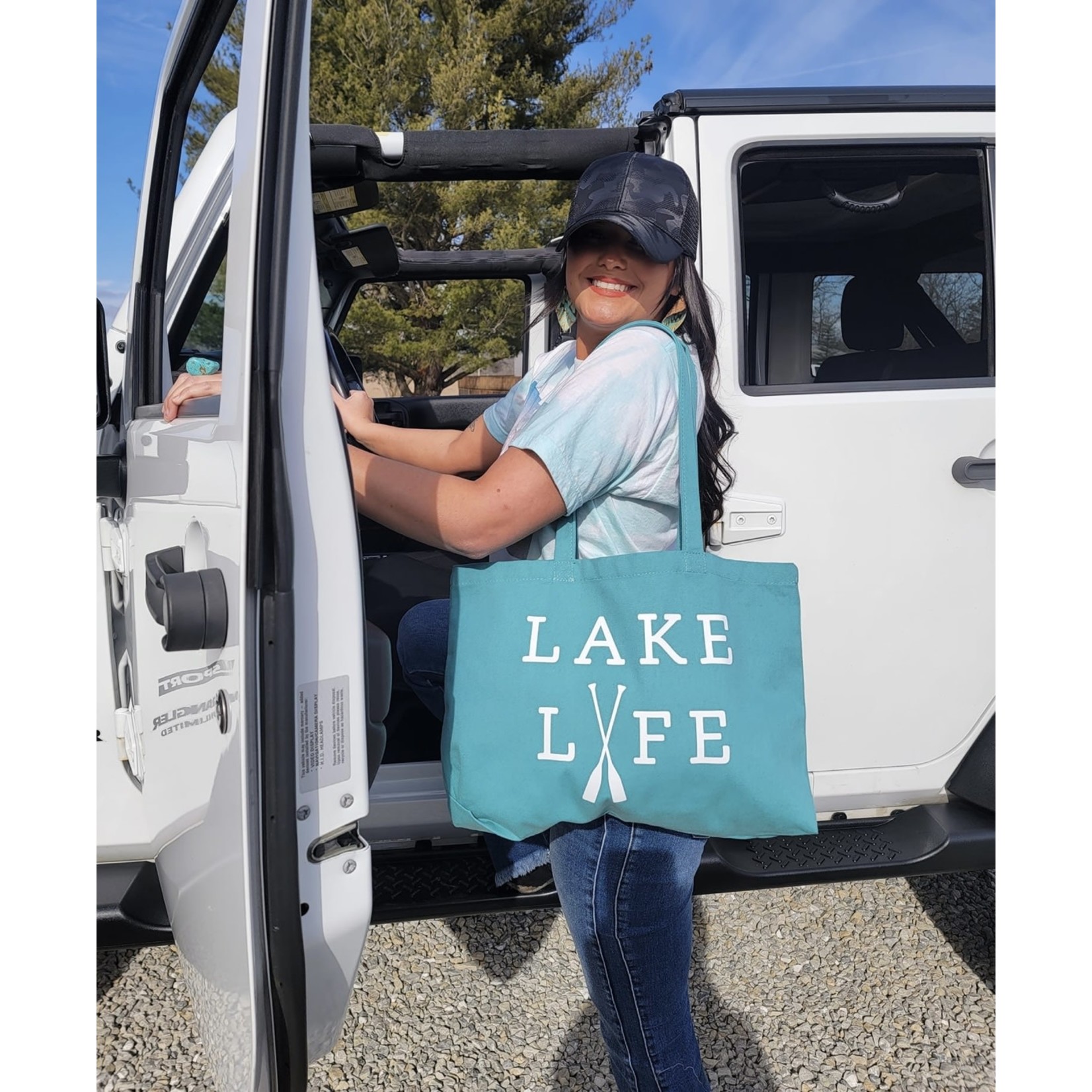 Kitch Studios Lake Life Beach Tote