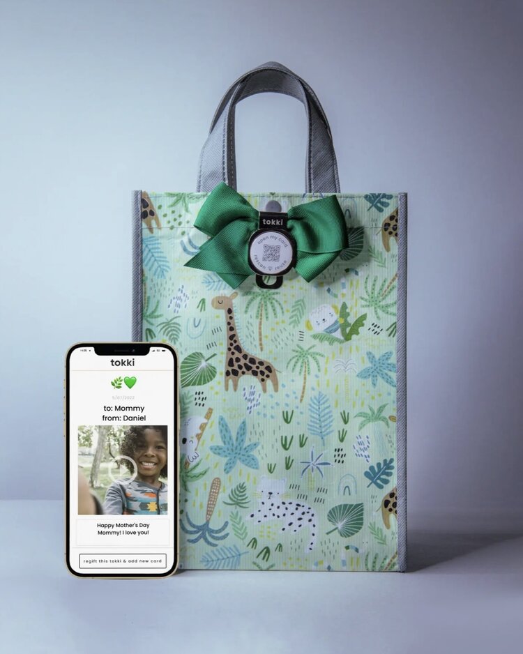 Tokki Reusable QR Gift Card & Bag medium