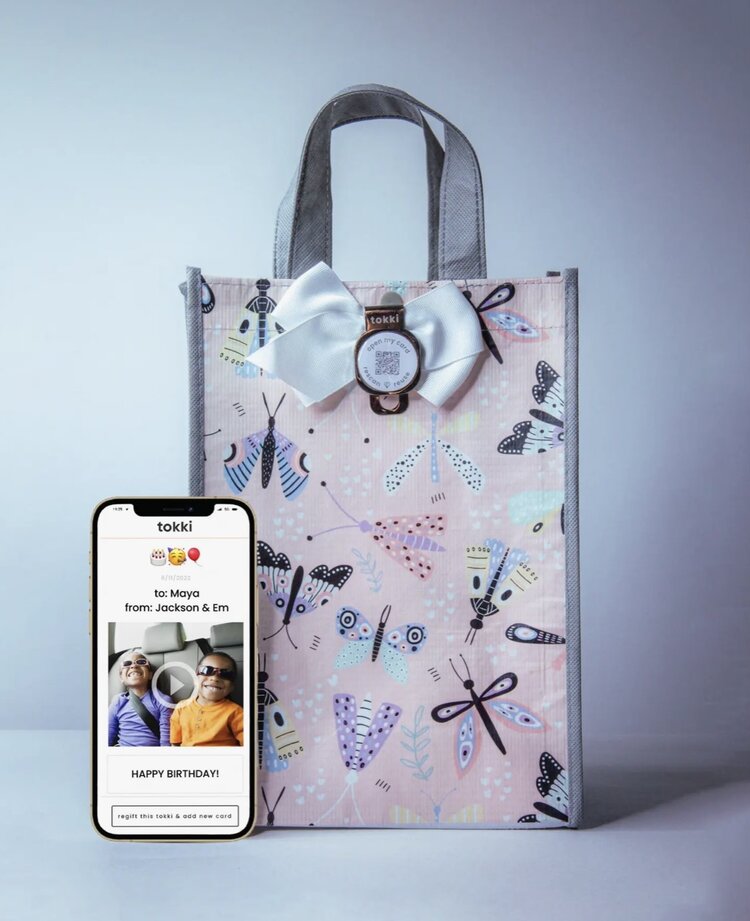 Tokki Reusable QR Gift Card & Bag medium