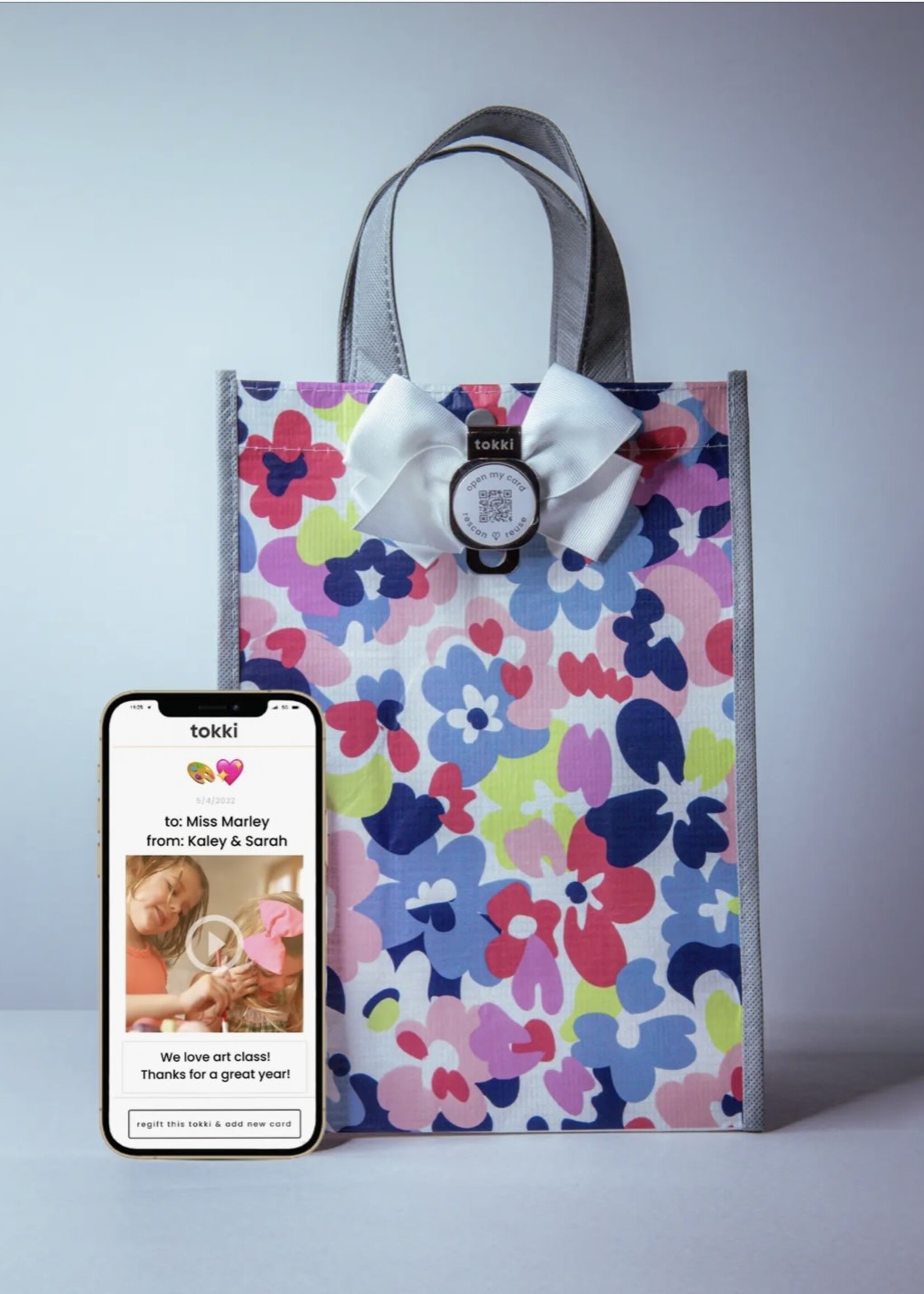 Tokki Reusable QR Gift Card & Bag medium
