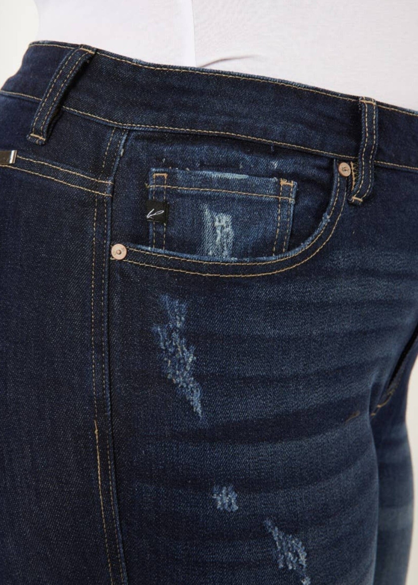 Kan Can Jenny High Rise Bootcut curvy