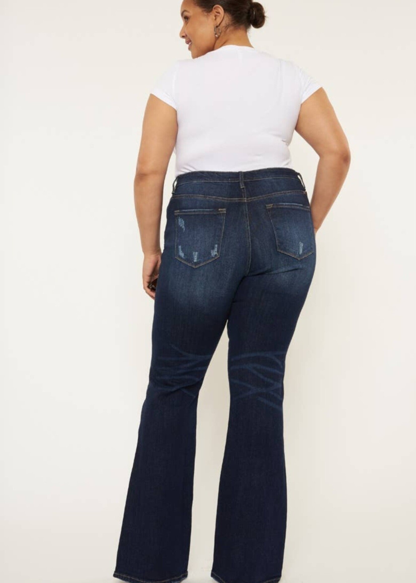 Kan Can Jenny High Rise Bootcut curvy