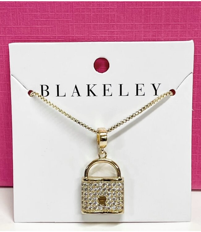 Blakeley Laurel Locket Necklace