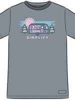 Womans Simplify Camper Short Sleeve Crusher Tee