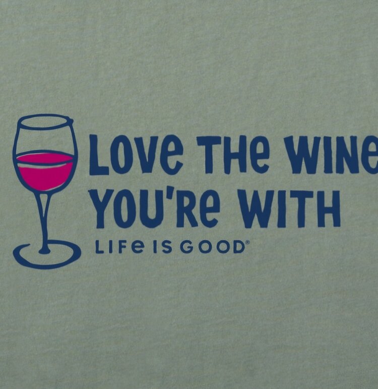 Life is Good Women’s Love The Wine Crusher VEE
