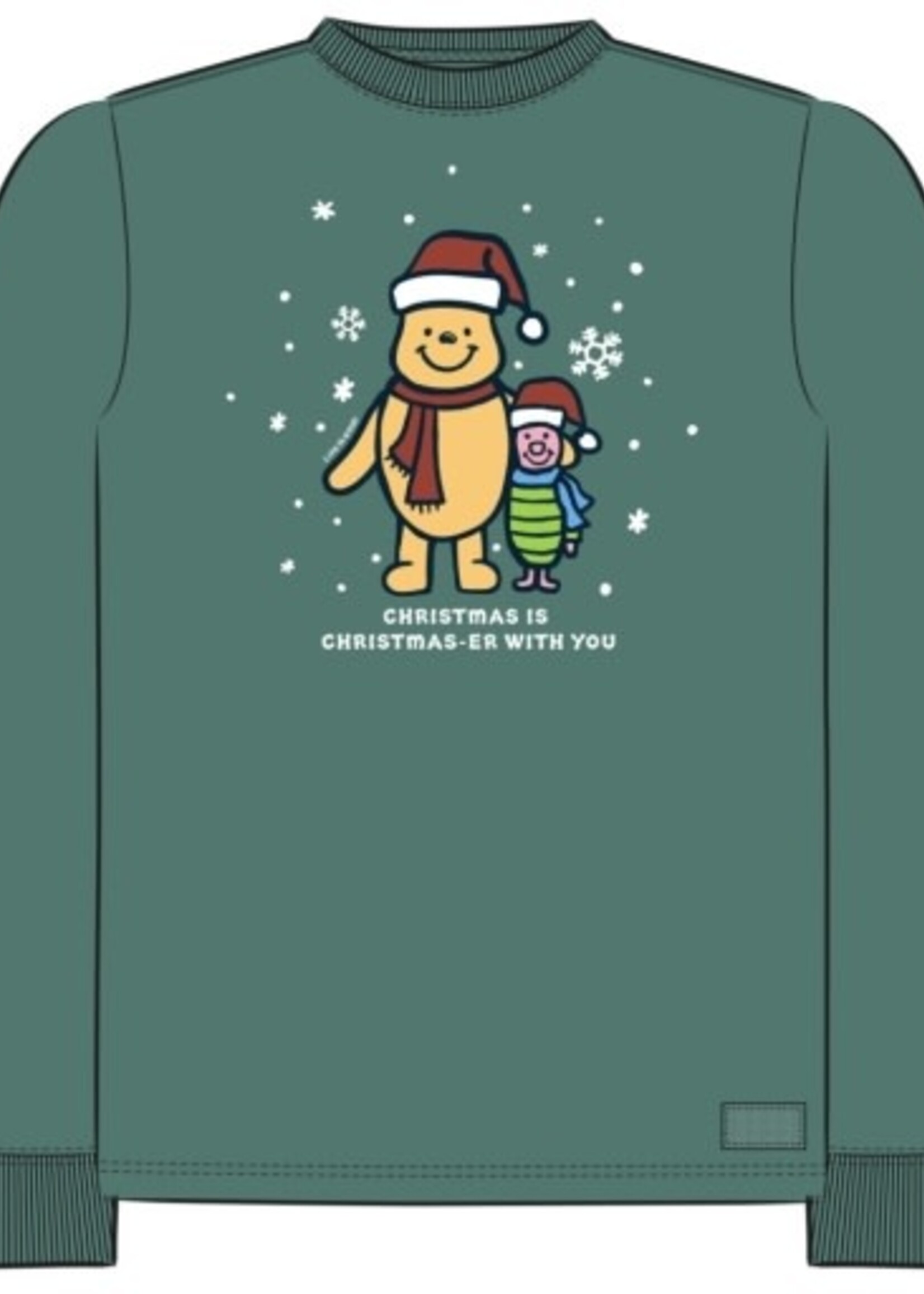 Life is Good KIDS WINNIE & P CHRISTMASER LONG SLEEVE