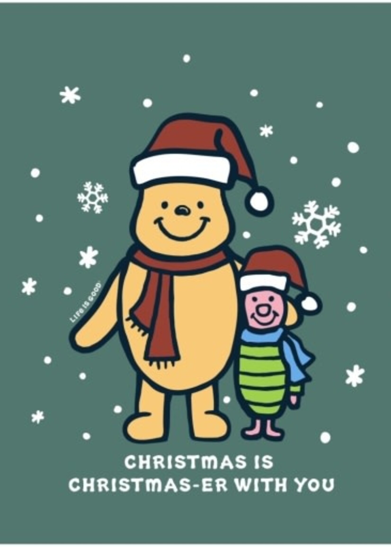 Life is Good KIDS WINNIE & P CHRISTMASER LONG SLEEVE