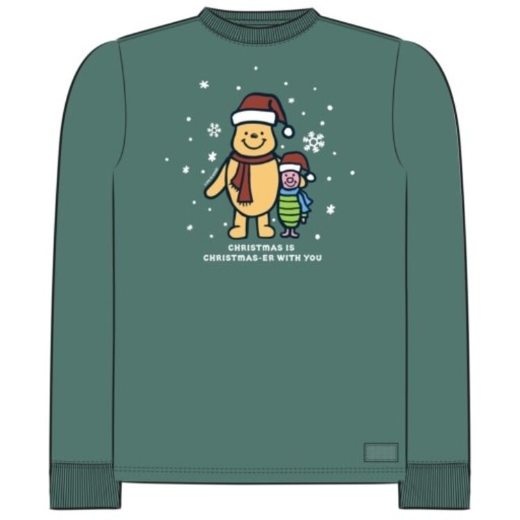 Life is Good KIDS WINNIE & P CHRISTMASER LONG SLEEVE