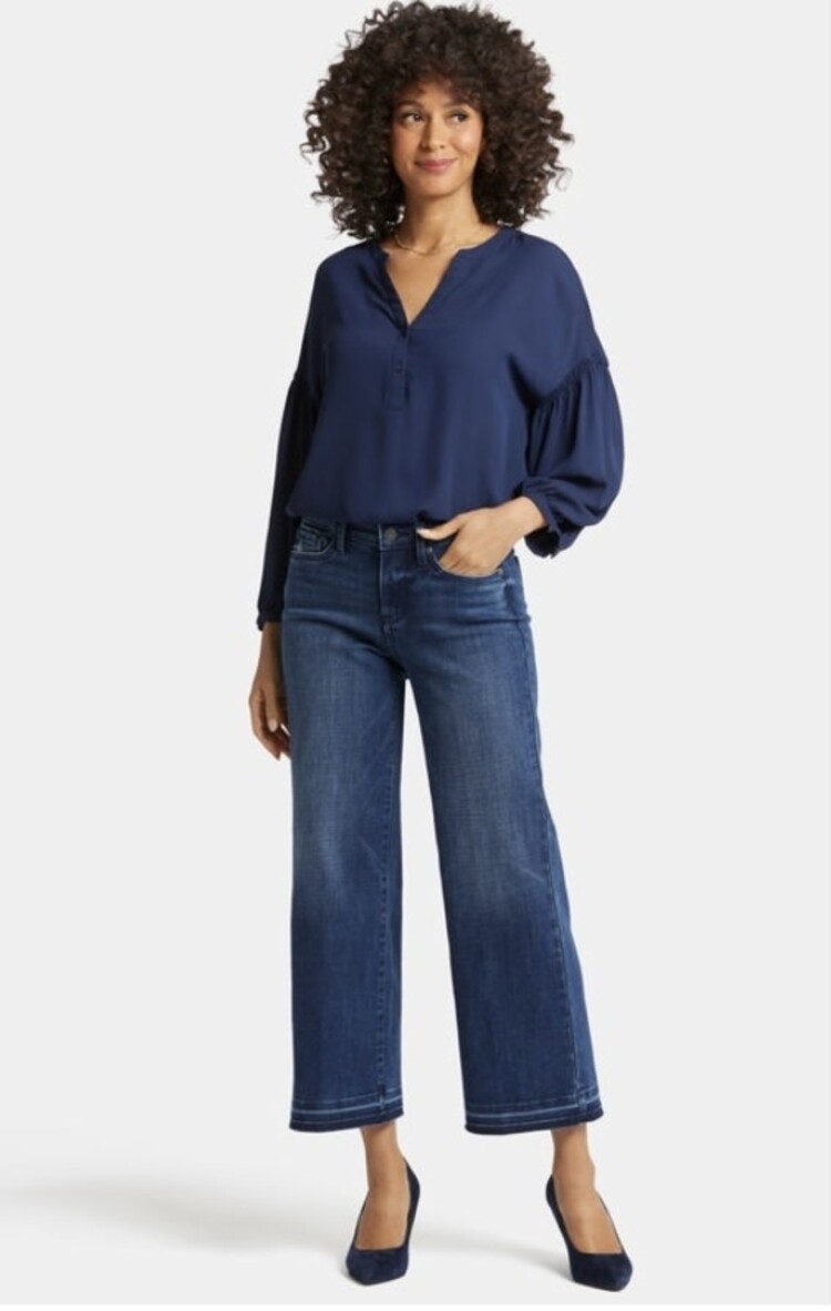 NYDJ Wide Leg Ankle Crop Theresa