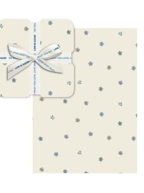 Life is Good VINTAGE DAISIES PLUSH THROW BLANKET