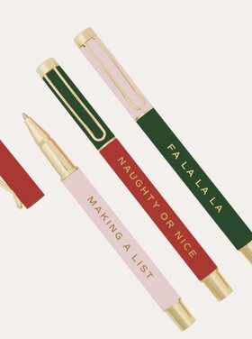 Sweet Water Decor Holiday cheer pen set