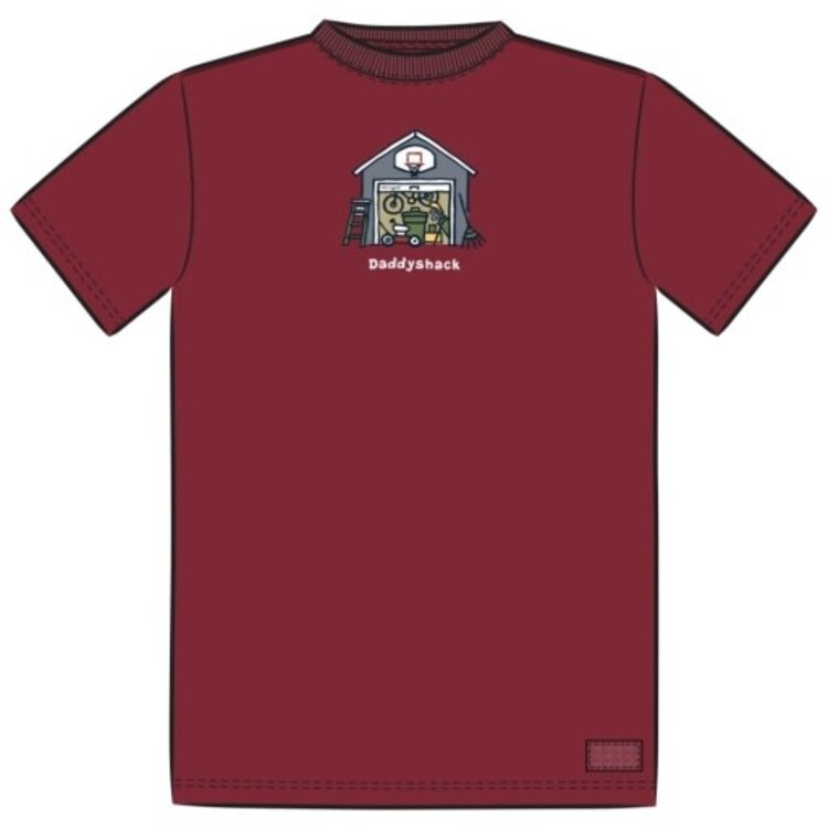 Life is Good MEN'S DADDYSHACK  CRUSHER TEE