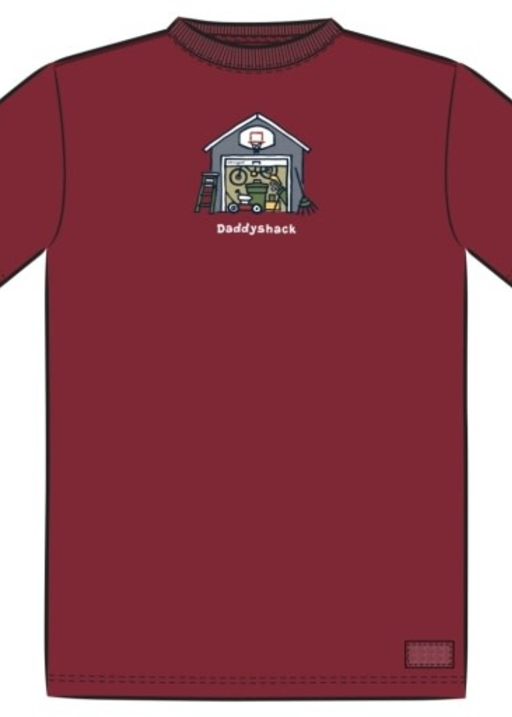 Life is Good MEN'S DADDYSHACK  CRUSHER TEE