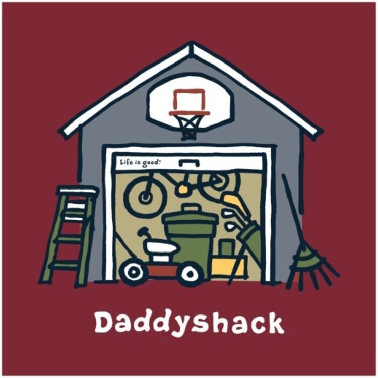 Life is Good MEN'S DADDYSHACK  CRUSHER TEE