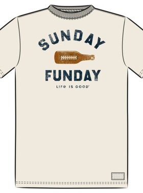 Life is Good MEN'S FOOTBEER  CRUSHER TEE