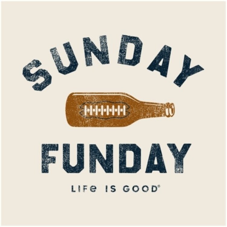 Life is Good MEN'S FOOTBEER  CRUSHER TEE