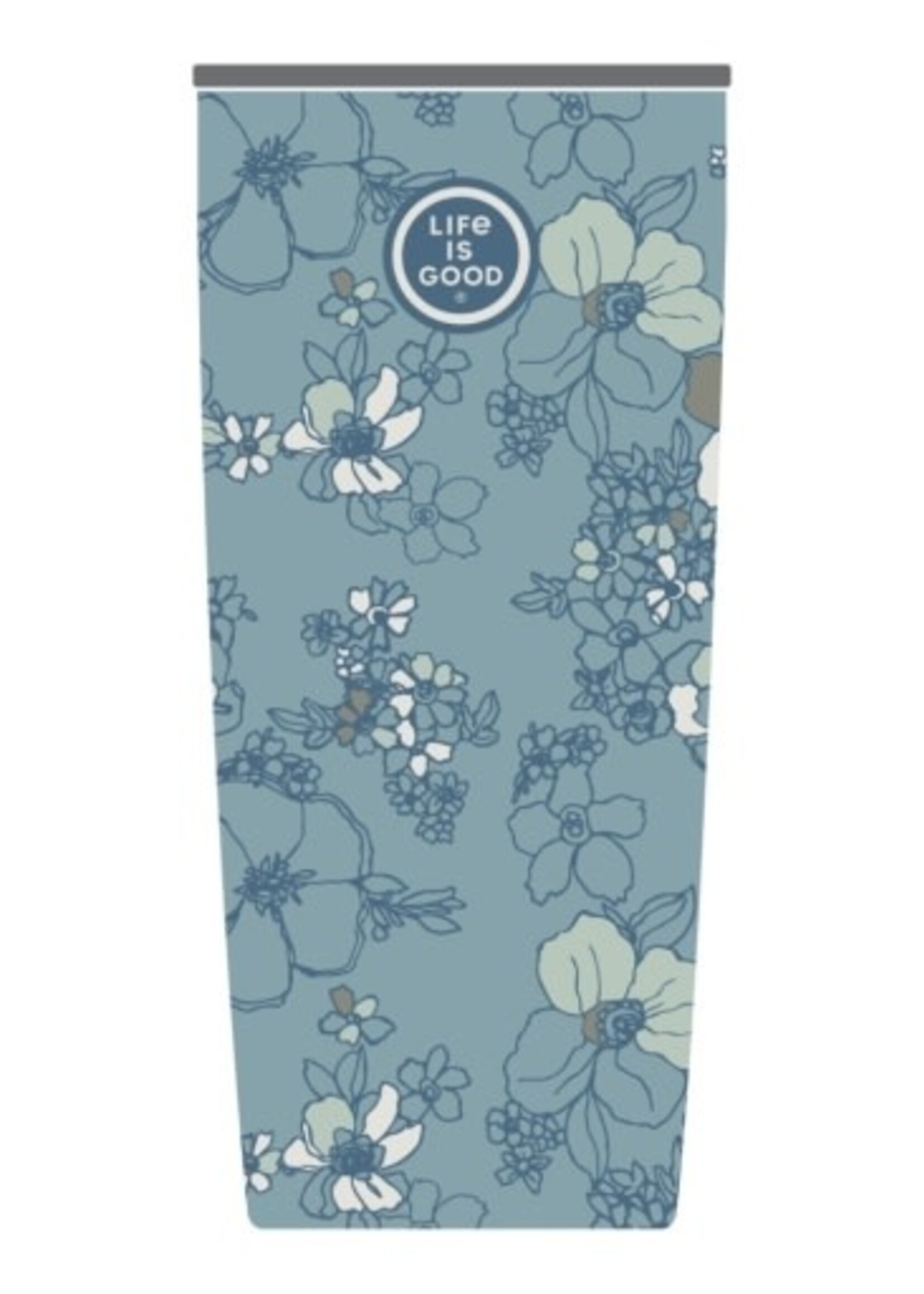 Life is Good FLORAL GARDEN PATTERN 20 OZ. TUMBLER