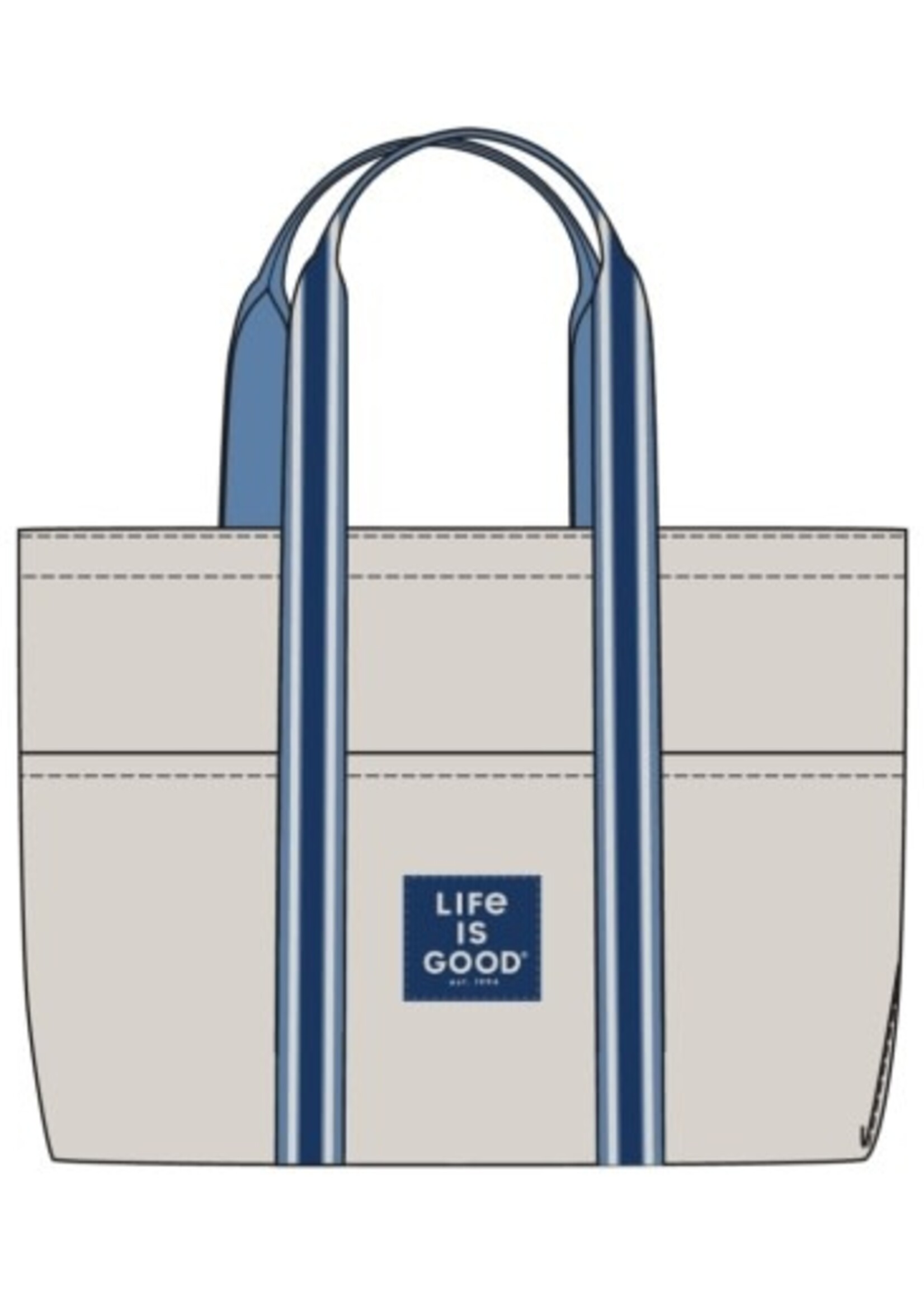 Life is Good ADULT UNISEX  ON-THE-GO- TOTE