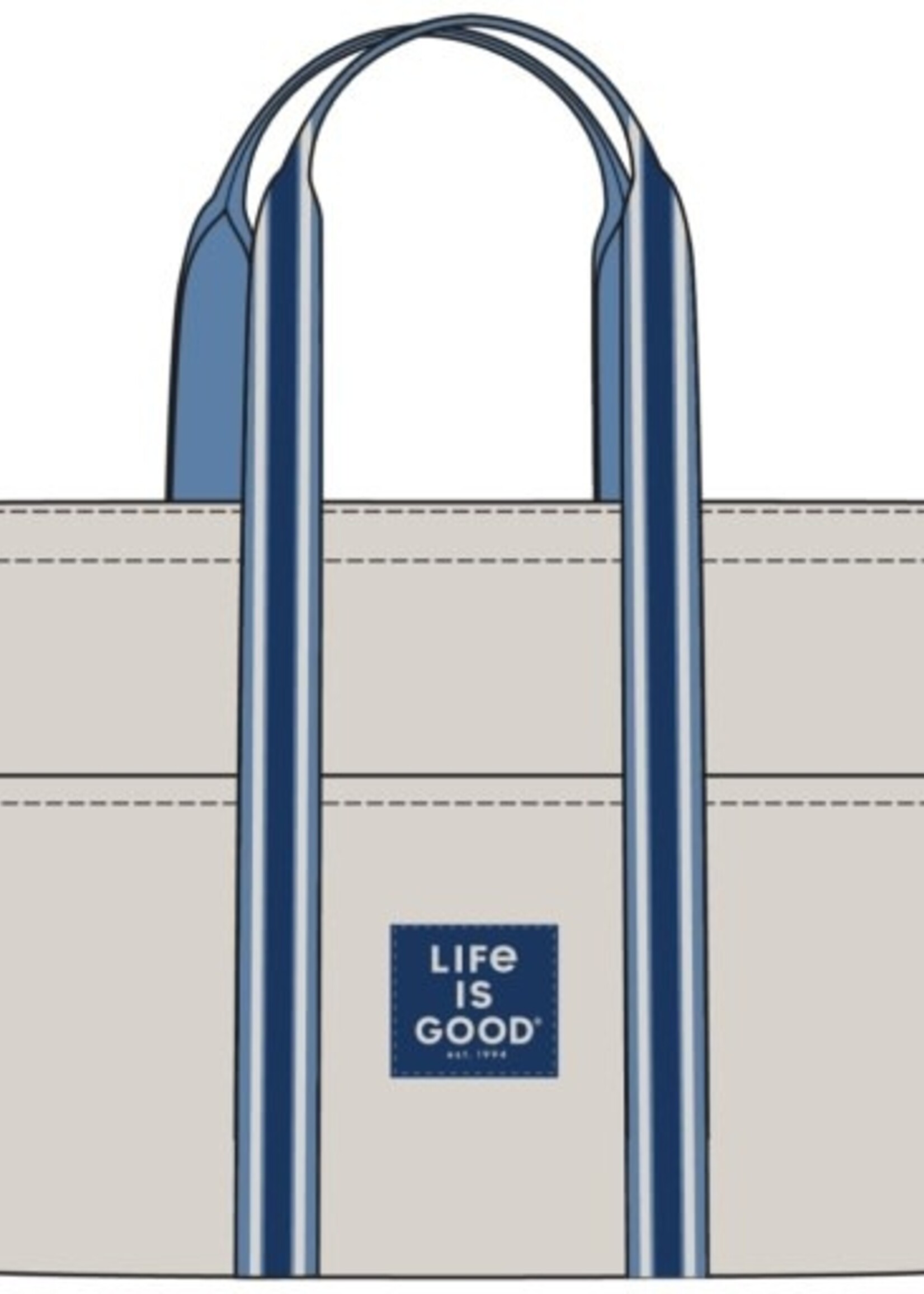 Life is Good ADULT UNISEX  ON-THE-GO- TOTE