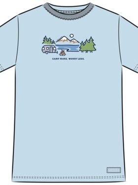 Life is Good WOMEN'S CAMP MORE LAKESIDE CAMPER SHORT