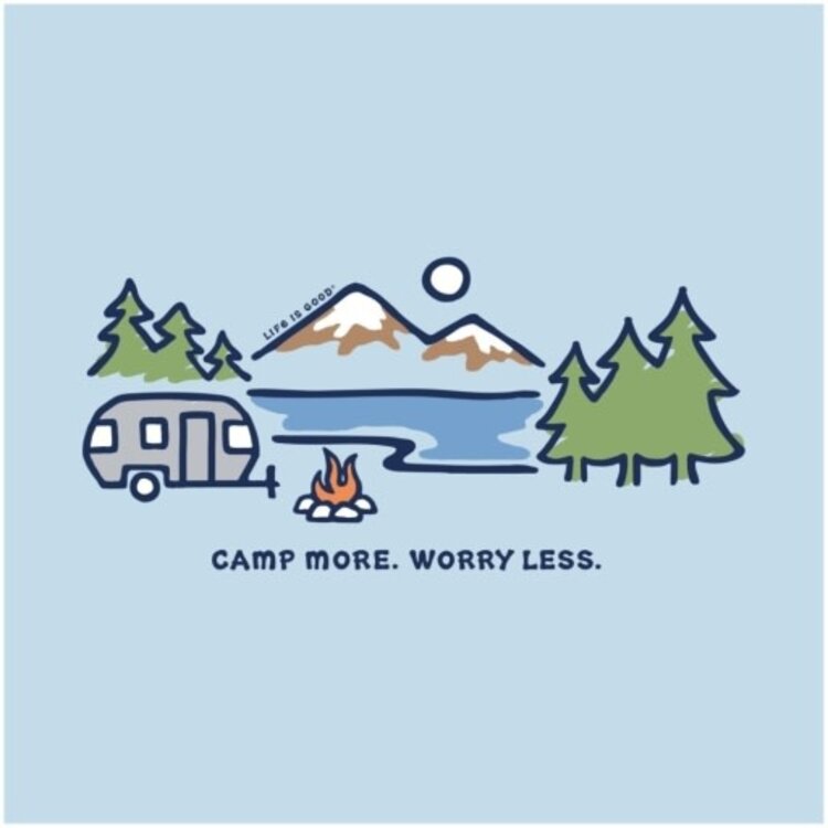 Life is Good WOMEN'S CAMP MORE LAKESIDE CAMPER SHORT
