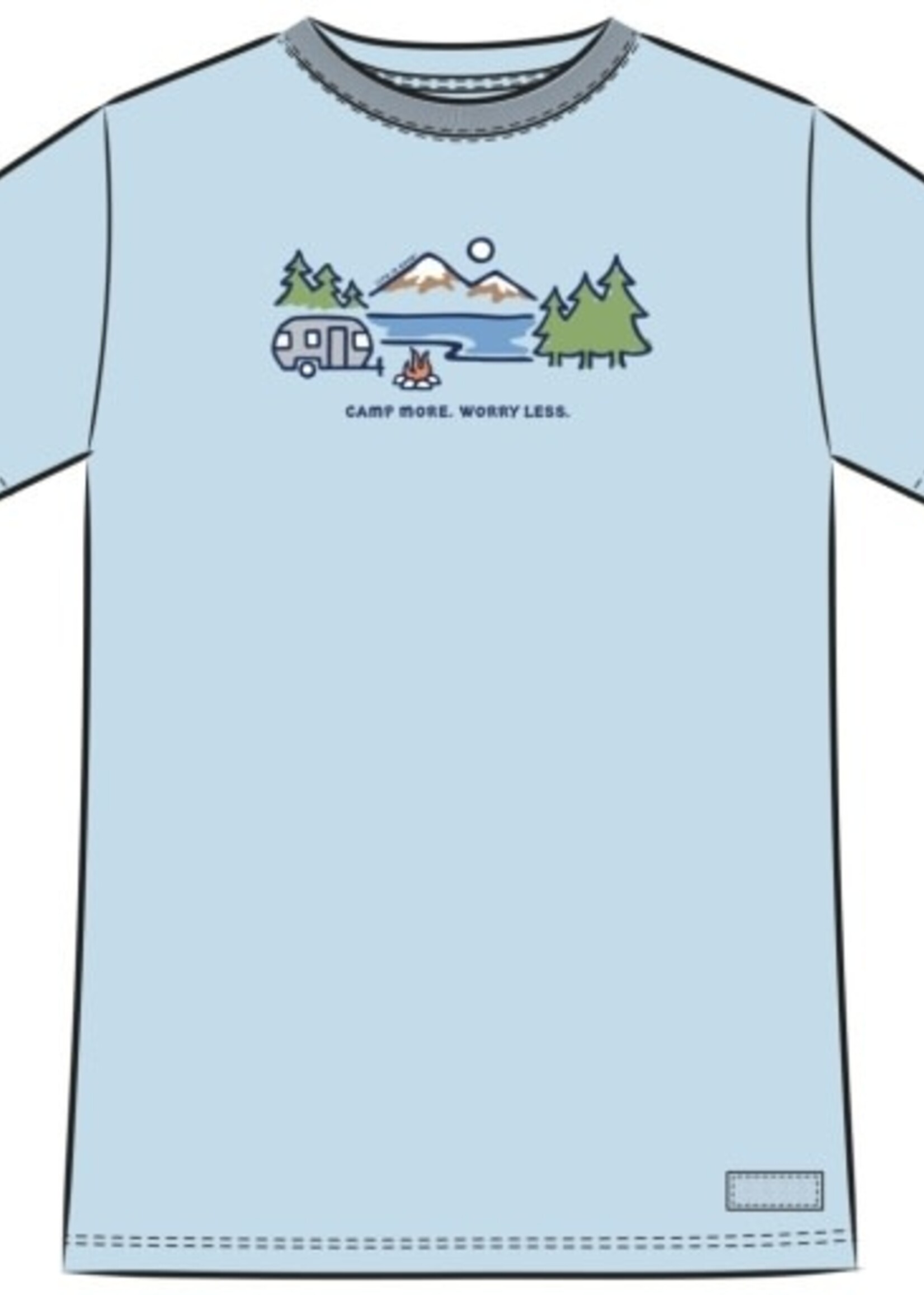 Life is Good WOMEN'S CAMP MORE LAKESIDE CAMPER SHORT