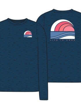 Life is Good WOMEN'S LIG SUN & WATER LONG SLEEVE SUN