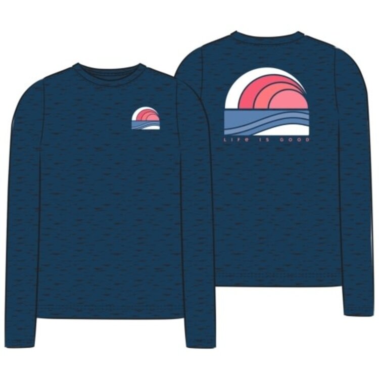 Life is Good WOMEN'S LIG SUN & WATER LONG SLEEVE SUN
